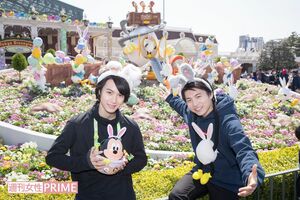 左から小越勇輝くん「ディズニー映画のディープなファンです」、宮崎秋人くん「アリエルに会いにディズニー通いしてます」　撮影／廣瀬靖士