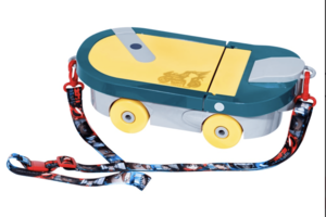 劇場版『名探偵コナン ハイウェイの堕天使』『ターボエンジン付きスケートボード』ポップコーンボックス(『TOHO entertainment ONLINE』より)