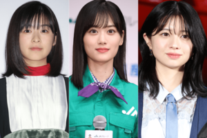 左から森七菜、山下美月、桜田ひより