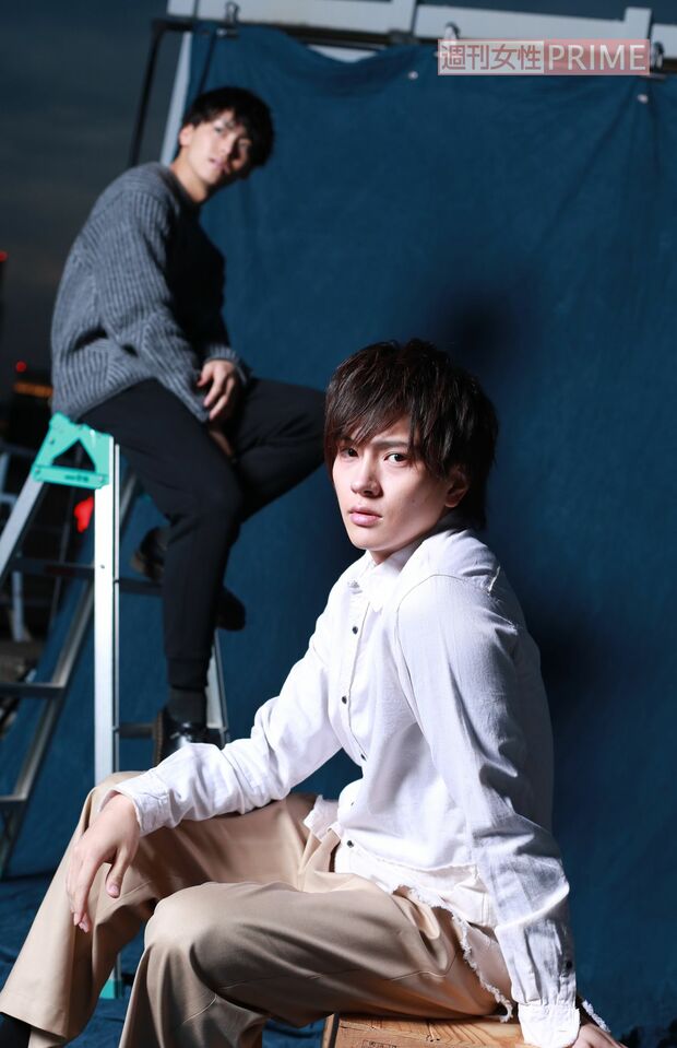 財木琢磨、高野洸(奥)　撮影／森田晃博