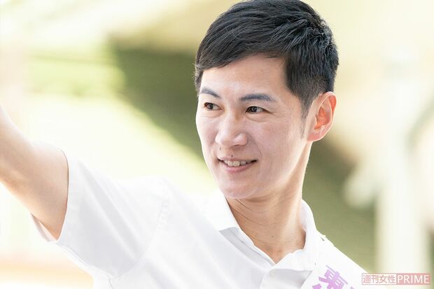 元安芸高田市市長の石丸伸二氏、街頭演説の様子