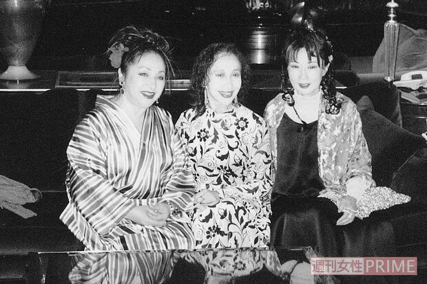 冨士眞奈美、吉行和子さん、故・岸田今日子さん。オーストラリア・メルボルンにて