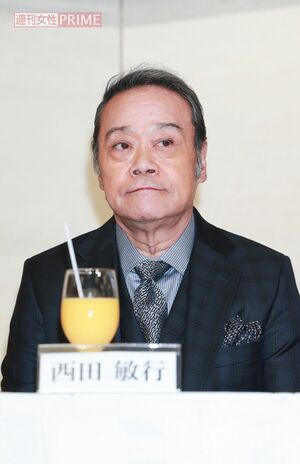 2016年の胆のう摘出手術後の翌年1月、『第40回日本アカデミー賞』記者会見に出席した西田敏行さん