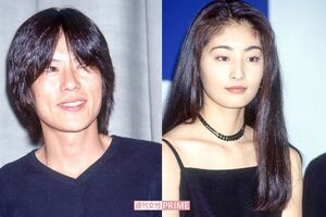 豊川悦司(左)、常盤貴子(右)