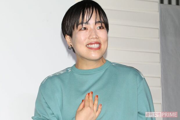 『FACTFASHON』発表イベントでのゆりやんレトリィバァ（'20年11月）