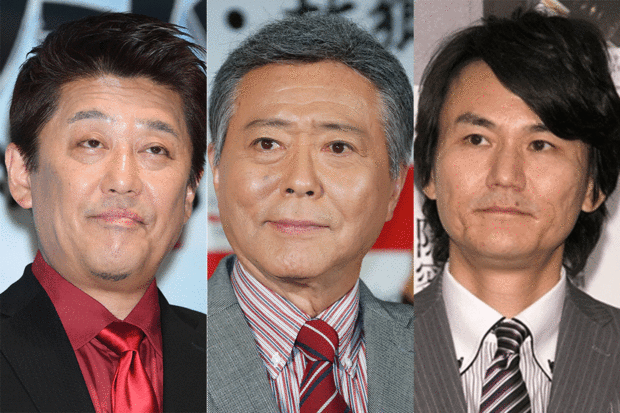 左から坂上忍、小倉智昭、南原清隆