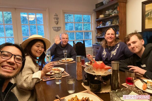 ジョンさん宅での『麒麟がくる』鑑賞会