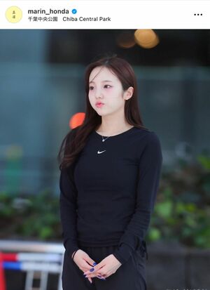 本田真凜（本人インスタグラムより）