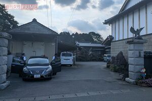 闇バイト事件の現場となった栃木県上三川町の民家には、24時間態勢で警察が常駐していた