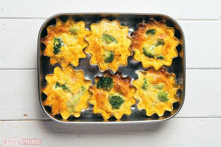 カップベーコンキッシュ/全量分糖質量2.7g(撮影/千葉充)