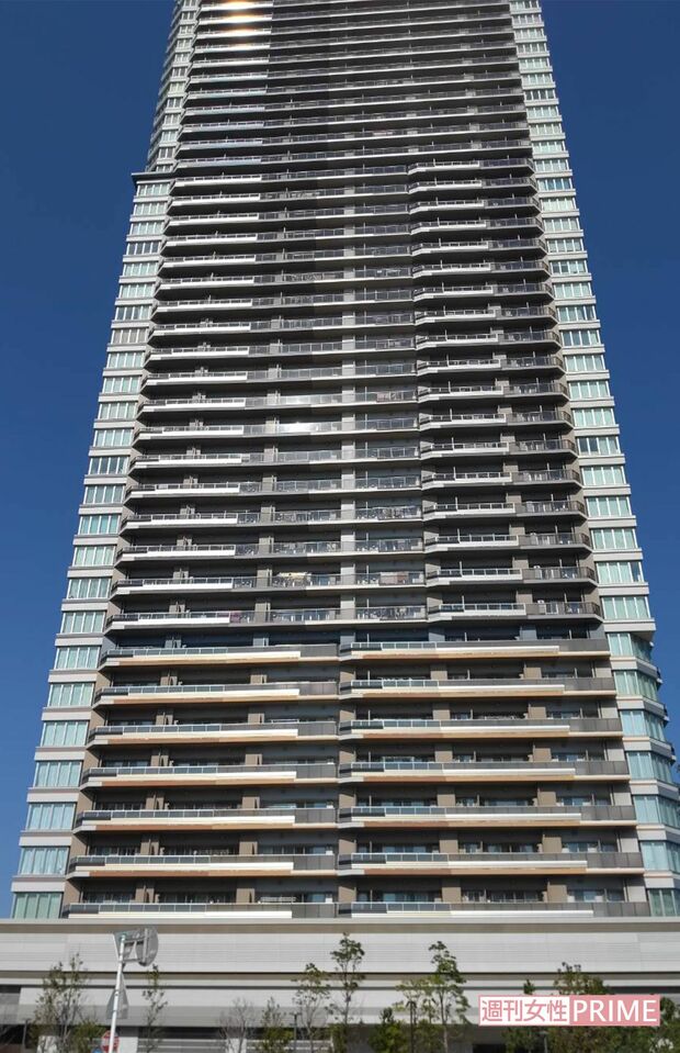 転落事故が起きた千葉県美浜区の高級タワーマンション