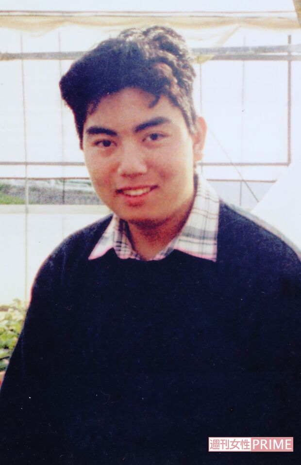 大型ダンプカーに追突され、息子の啓章さん（当時19）は即死だった