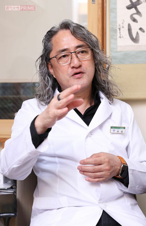 西脇医師「スムージーなど何年も飲んでいません」撮影／吉岡竜紀