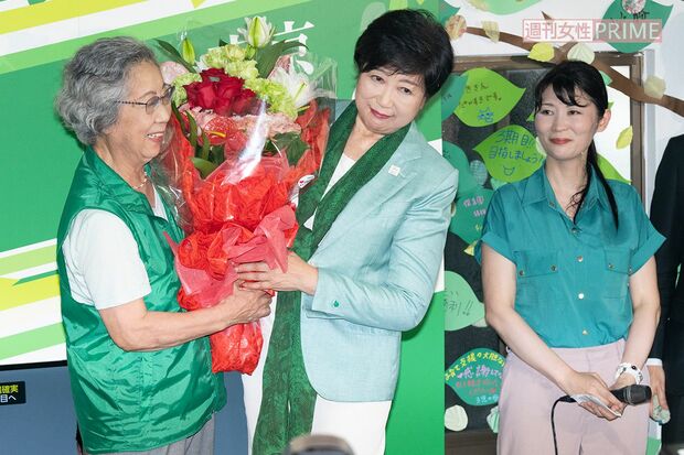 都知事選で3度目の当選となった現職の小池百合子氏