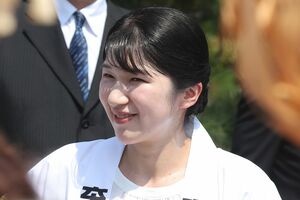 8月2日、御木曳に参加される愛子さま