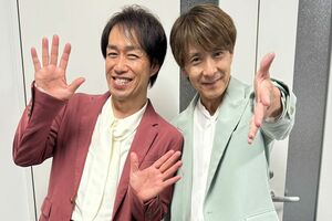 写真左から山本淳一、佐藤寛之（ふたつの風公式Xより）