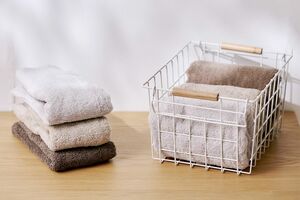 究極のミニバスタオル/550円