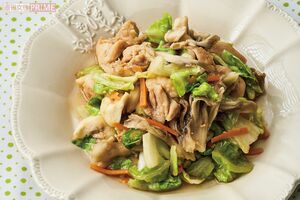 レンチンピリ辛みそ炒め 撮影/廣瀬靖士