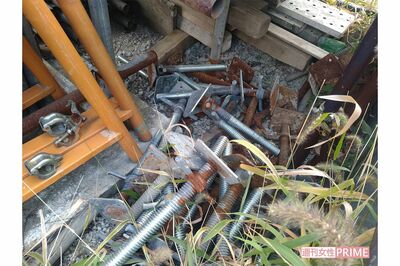 容疑者が自宅近くにある建設関連会社の資材置き場からジャッキボルトを盗む姿を目撃されていた