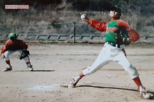 小学5年生の大谷はすでに“二刀流”で奮闘。圧巻のピッチング