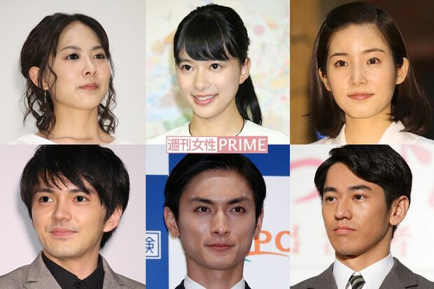 左上から時計回りに谷村美月、芳根京子、蓮佛美沙子、永山絢斗、高良健吾、林遣都