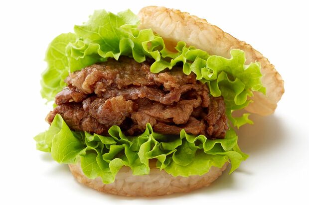モスライスバーガー『焼肉』（同社撮影）