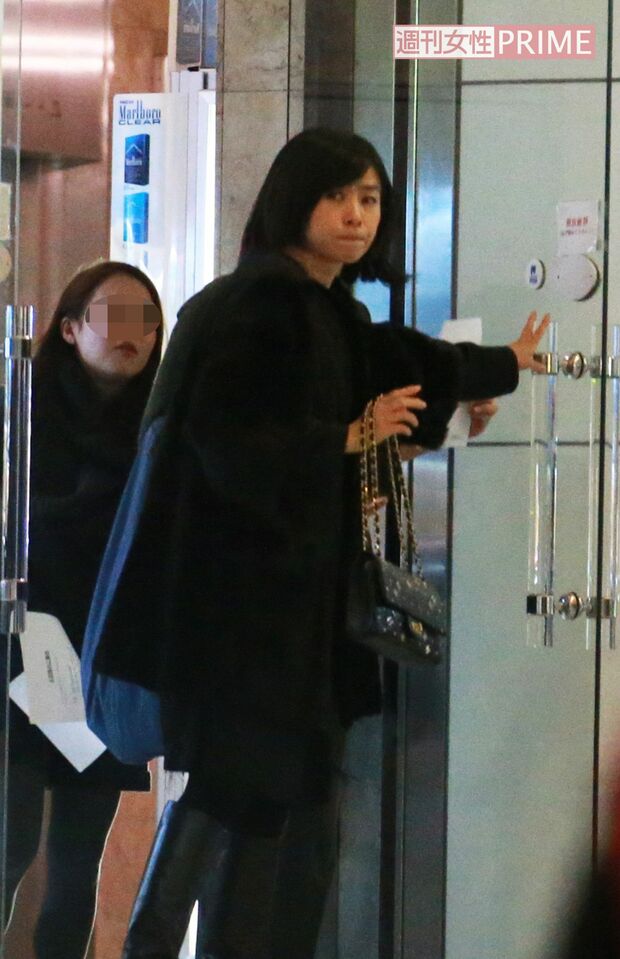 2013年、日テレ系ドラマ『ダンダリン』打ち上げに参加した西田尚美