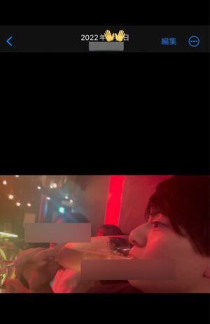 ネット上で流出した『Lilかんさい』の西村拓哉らしき人物