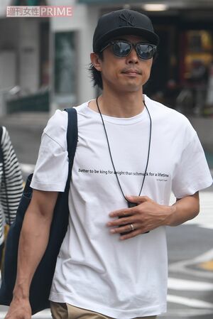 子どもの運動会に向かうV6の井ノ原快彦