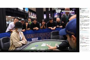 オールインで勝負（DMM POKER公式Xより）