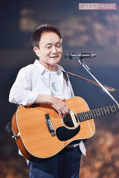 小田和正　撮影／菊地英二