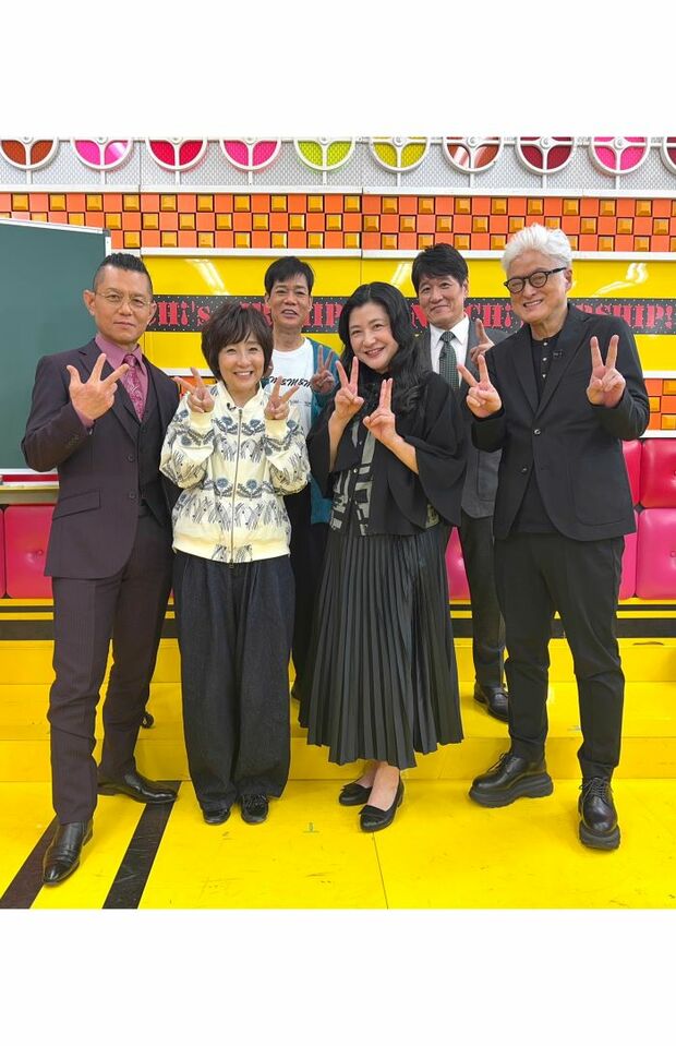 『ネプリーグ』に出演した伊藤かずえ（前列右から2人目）（番組公式Xより）