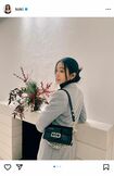 新年1発目の投稿はルイヴィトンのファッションでスタート(インスタグラムより)