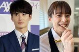 岡田将生とフジテレビの鈴木唯（鈴木の写真はフジテレビの公式インスタグラムより）