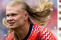 『ドラゴンボール』の魔人ブウ似で人気のW杯ノルウェー代表・ハーランドの「アライグマ捕獲」姿が話題、愛…