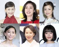 【女性が好きな女優】癒し系ガール&姐さん女優が上位独占