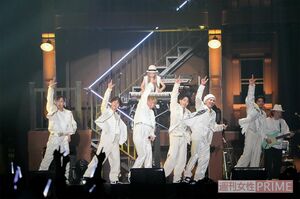 6月11日に幕張メッセで行われたDA PUMPライブ