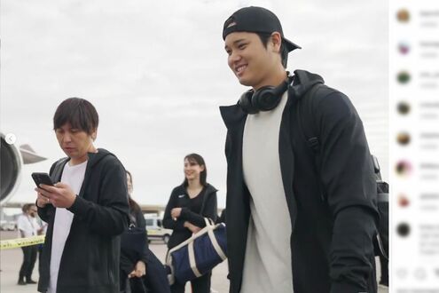 ロサンゼルス・ドジャースが公式Xで公開した大谷翔平の元アスリート妻・A子さん「無意識に似てる人を選んだ…