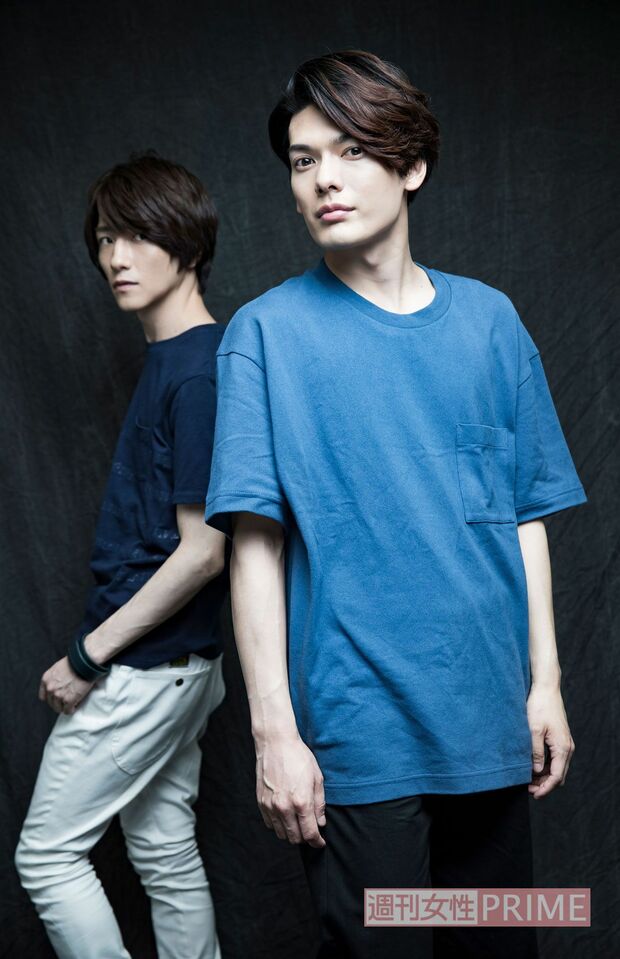 鈴木拡樹、崎山つばさ　撮影／廣瀬靖士