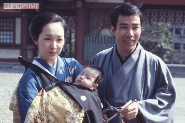 十代目市川海老蔵・希実子夫妻_長男（堀越寶世)お宮参り