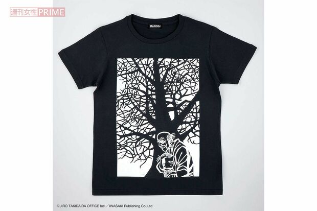 『モチモチの木』のストーリーを再現すべく、暗闇で木に明かりが灯っているように蓄光素材が