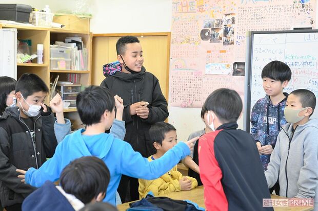 子ども主体で授業を進行（撮影／渡邉智裕）
