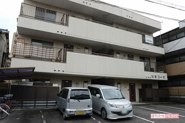 現場アパート。いまだに契約を続けているという