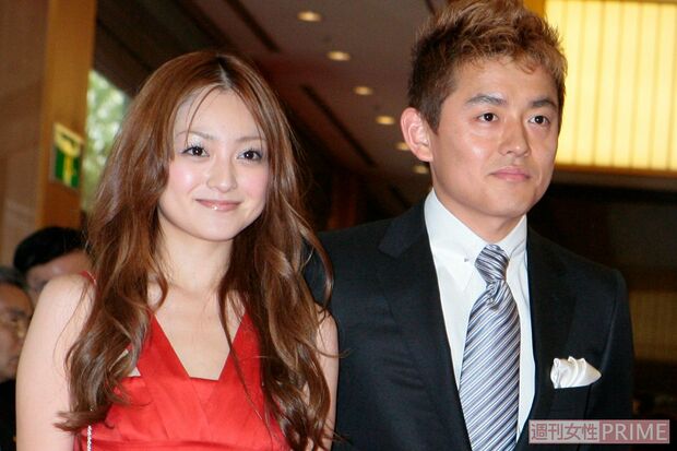 井戸田潤、安達祐実（'07年、陣内智則・藤原紀香結婚披露宴）