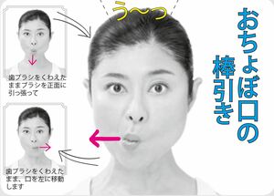 おちょぼ口の棒引き