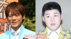 北島ファミリーの北山たけし(右)や大江裕(左)が盛り上げた