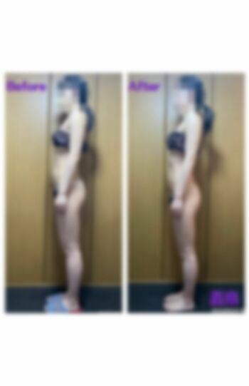 施術の実績報告では女性客のきわどい画像を公開していた（整体院のSNSより、以下同1/6）