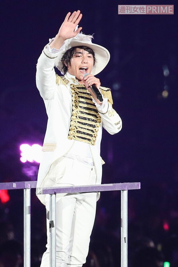 勇翔(25)無口な勇翔も、この日は「ありがとう」を連発。王子様コーナーでのイケメンぶりに会場中が沸いた
