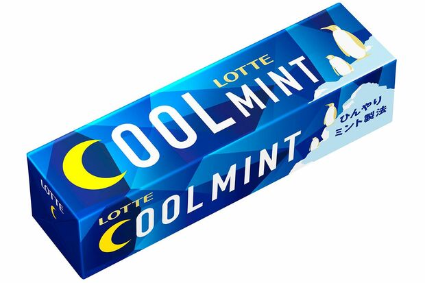 現在の『クールミントガム』パッケージ