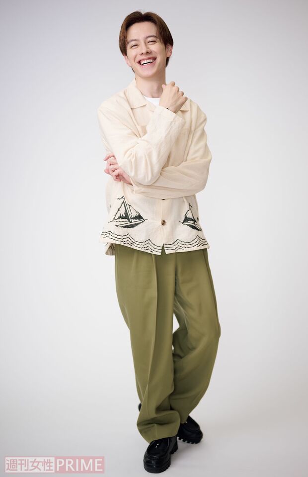 ウエンツ瑛士　撮影／渡邉智裕　ヘアメイク／豊福浩一（Good）　スタイリング／作山直紀